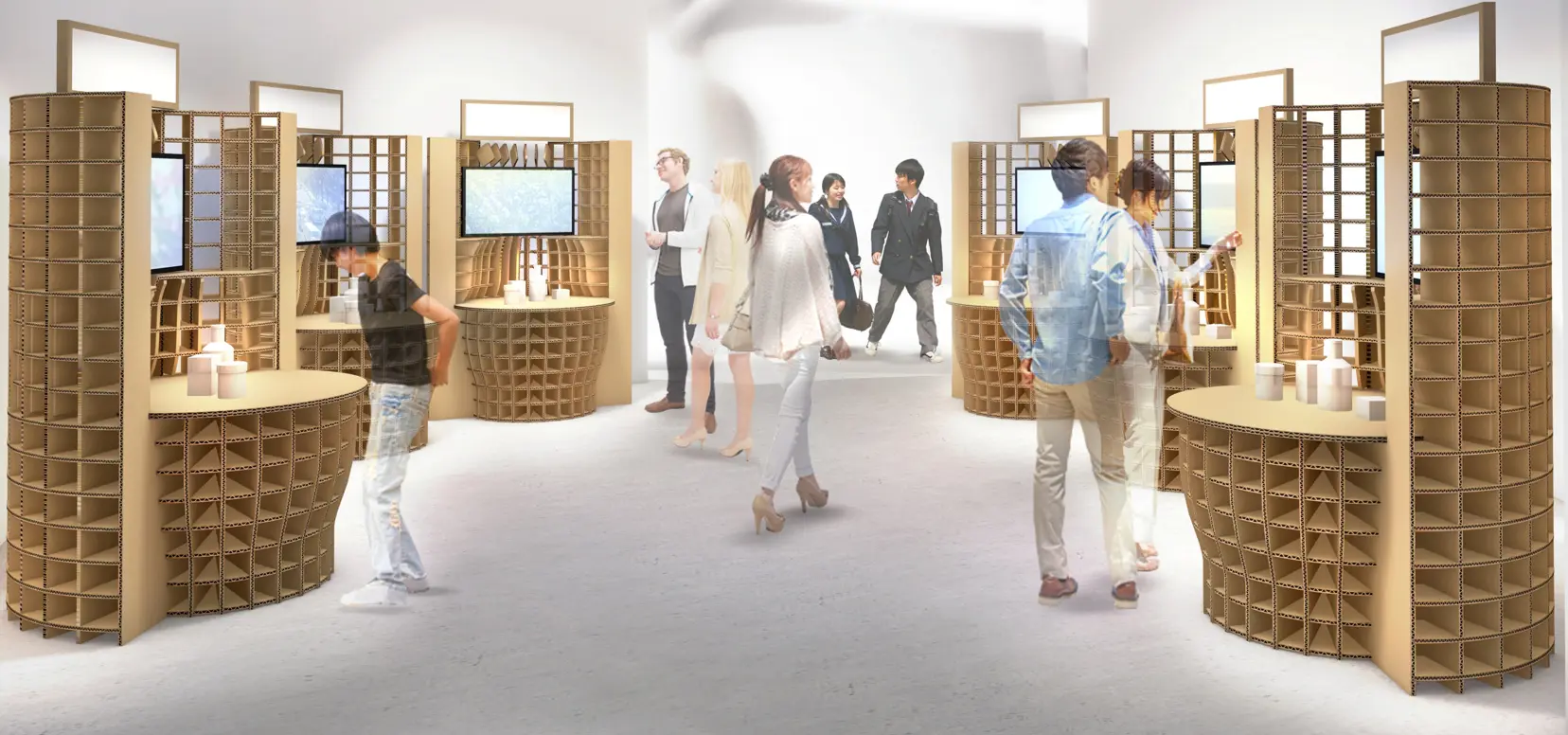 ブース展示 イメージ図