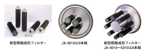 新型樹脂成形フィルター画像